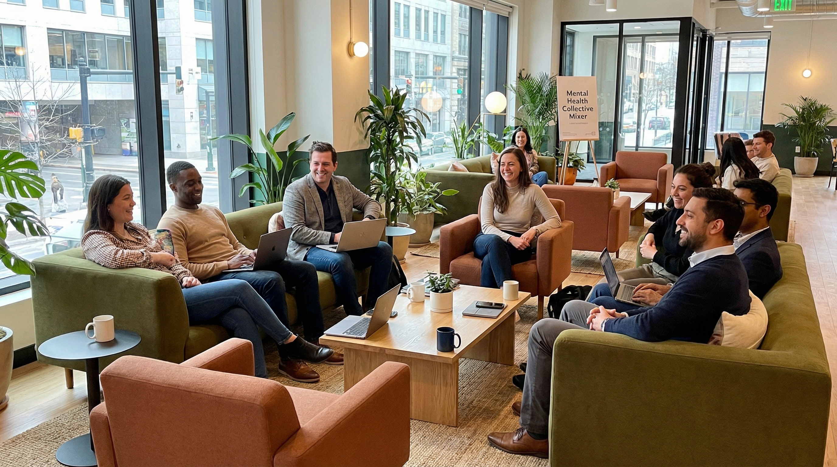 Mental health professionals networking